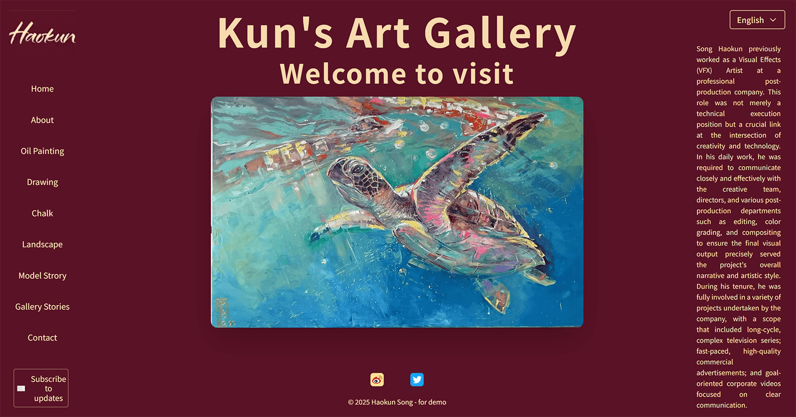 Art Portfolio Platform